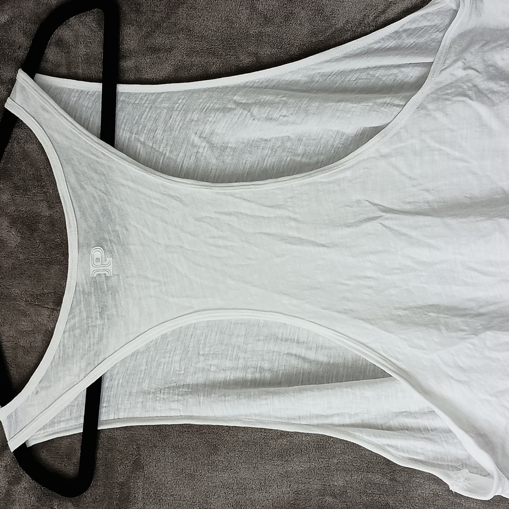 PINK White Racer Back Tank Top XXL - Picture 7 of 7